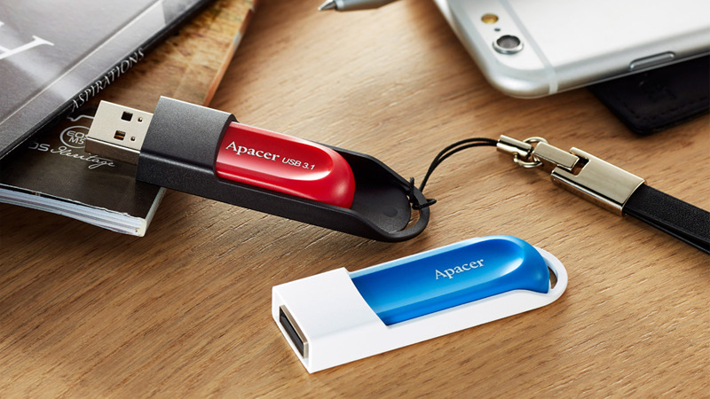 Thiết kế, kiểu d&aacute;ng của USB Apacer